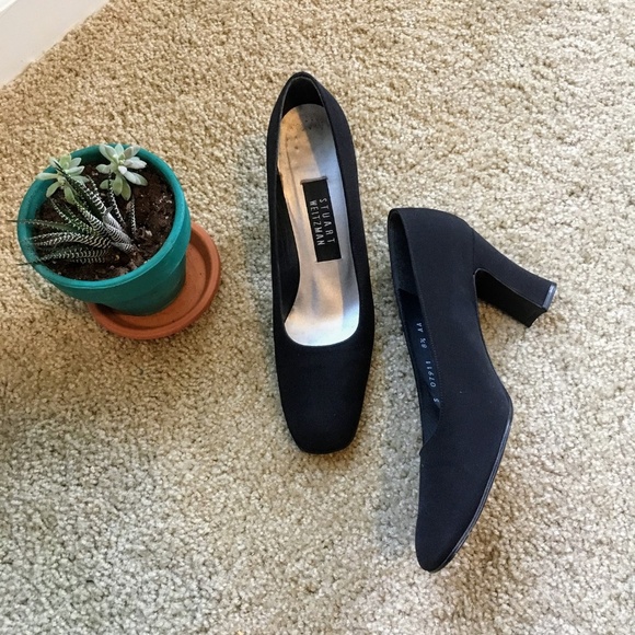 Stuart Weitzman Shoes - Stuart Weitzman Vintage Black Heels